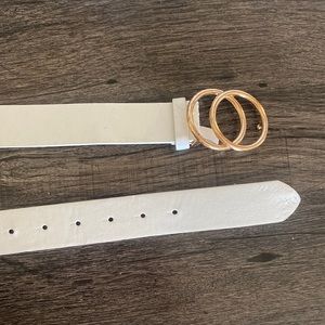 Used white belt